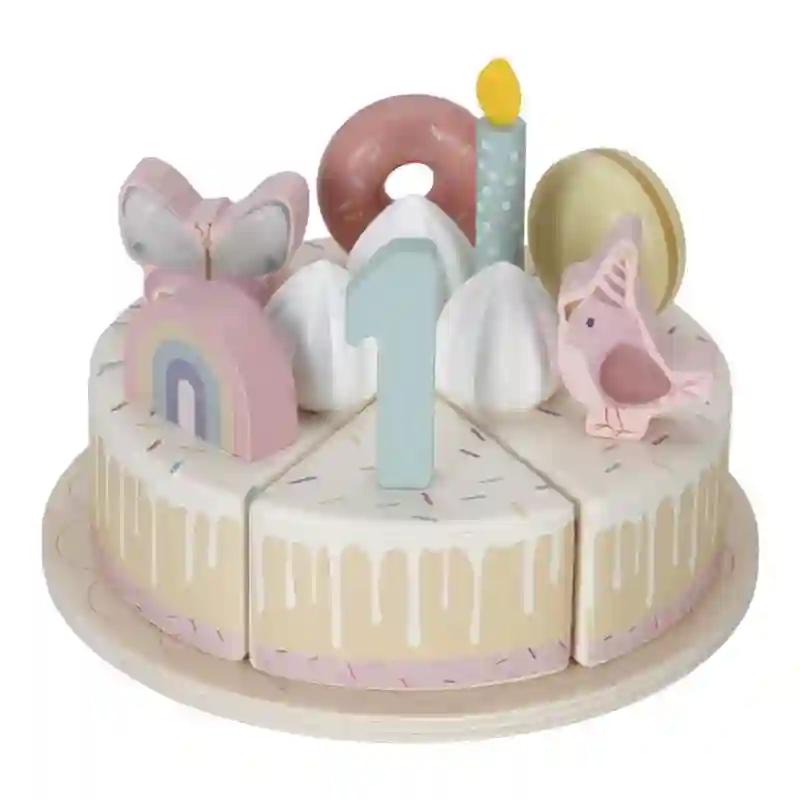 Pink birthday cake
