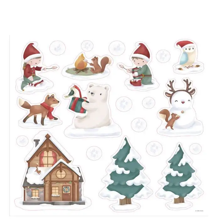 Christmas window stickers - Image 2