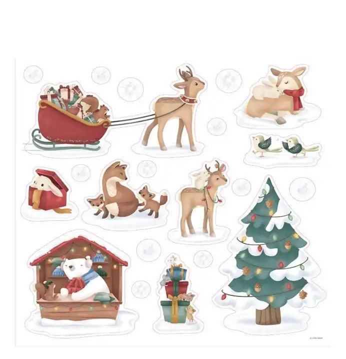 Christmas window stickers - Image 3