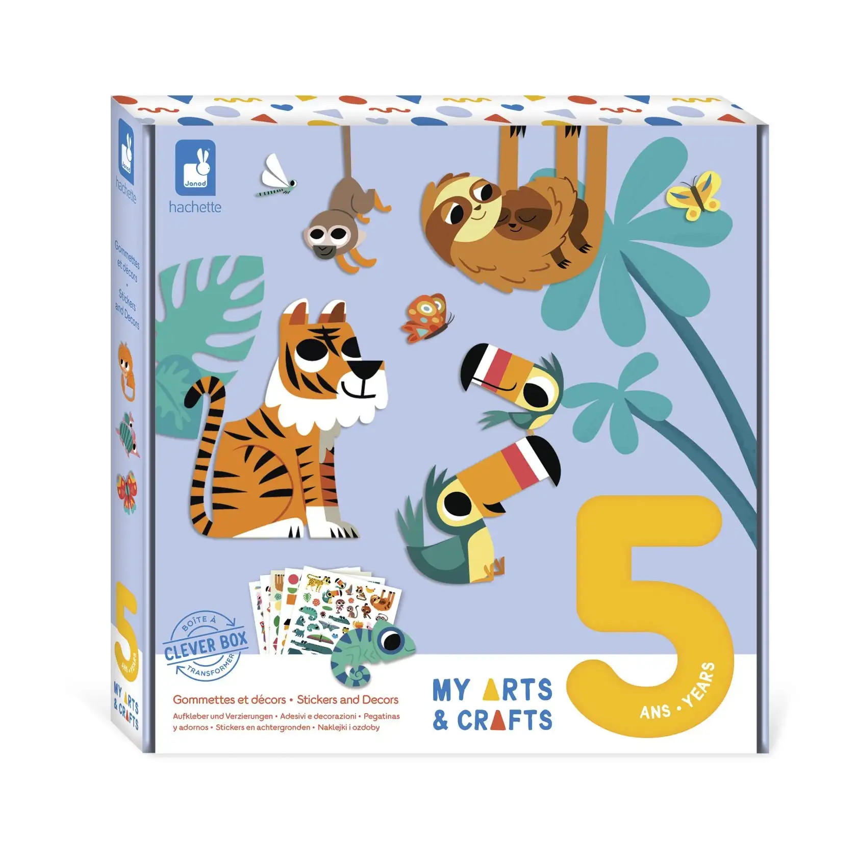 Pegatinas y adornos - 5 años