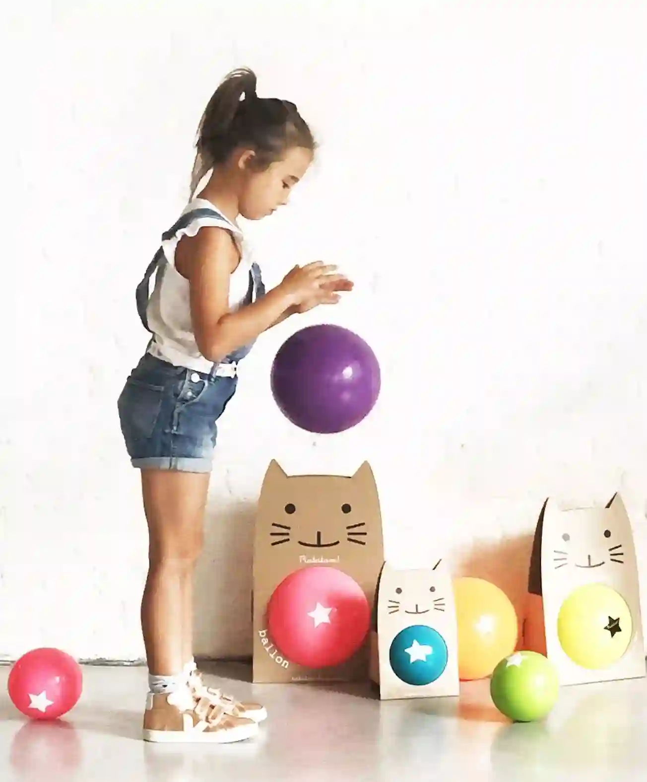 Pelota de goma Morada