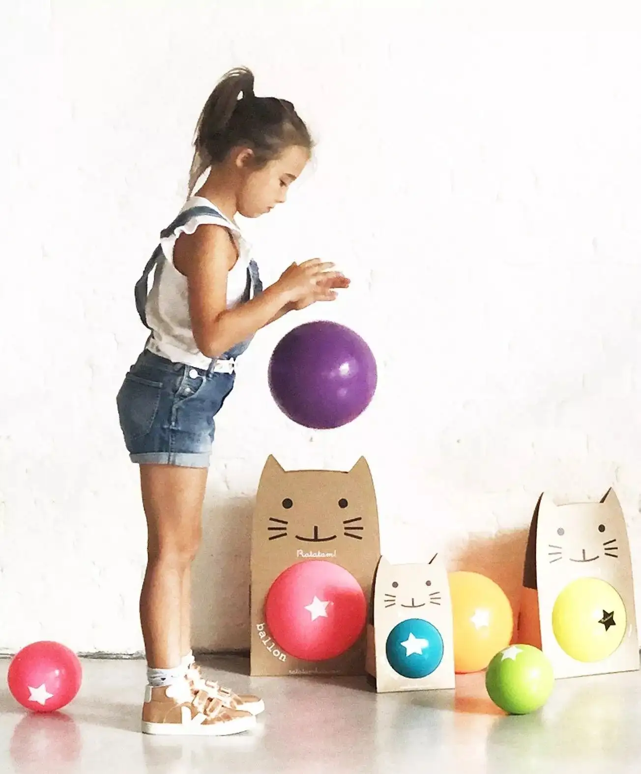 Pelota de goma Morada