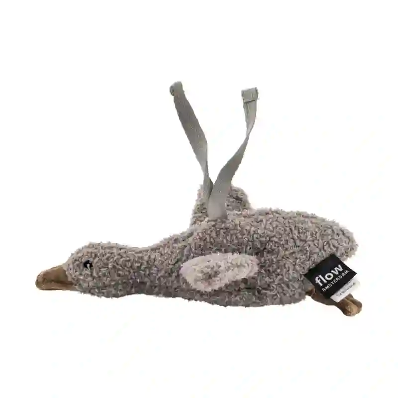 Peluche Oca Liva Música Gris