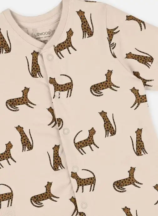 Leopard one-piece pajamas - Image 3
