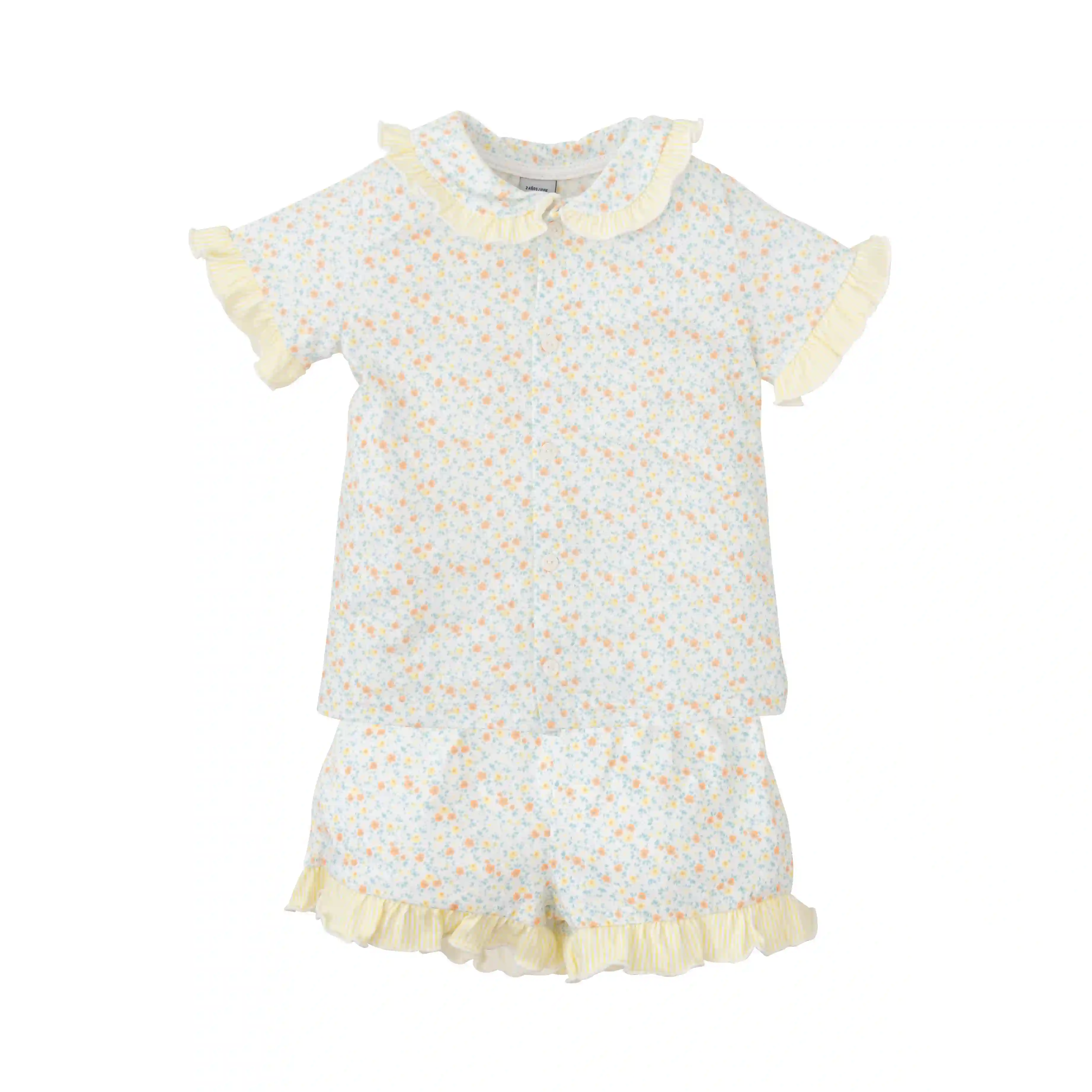 Orange blossom girl pajamas