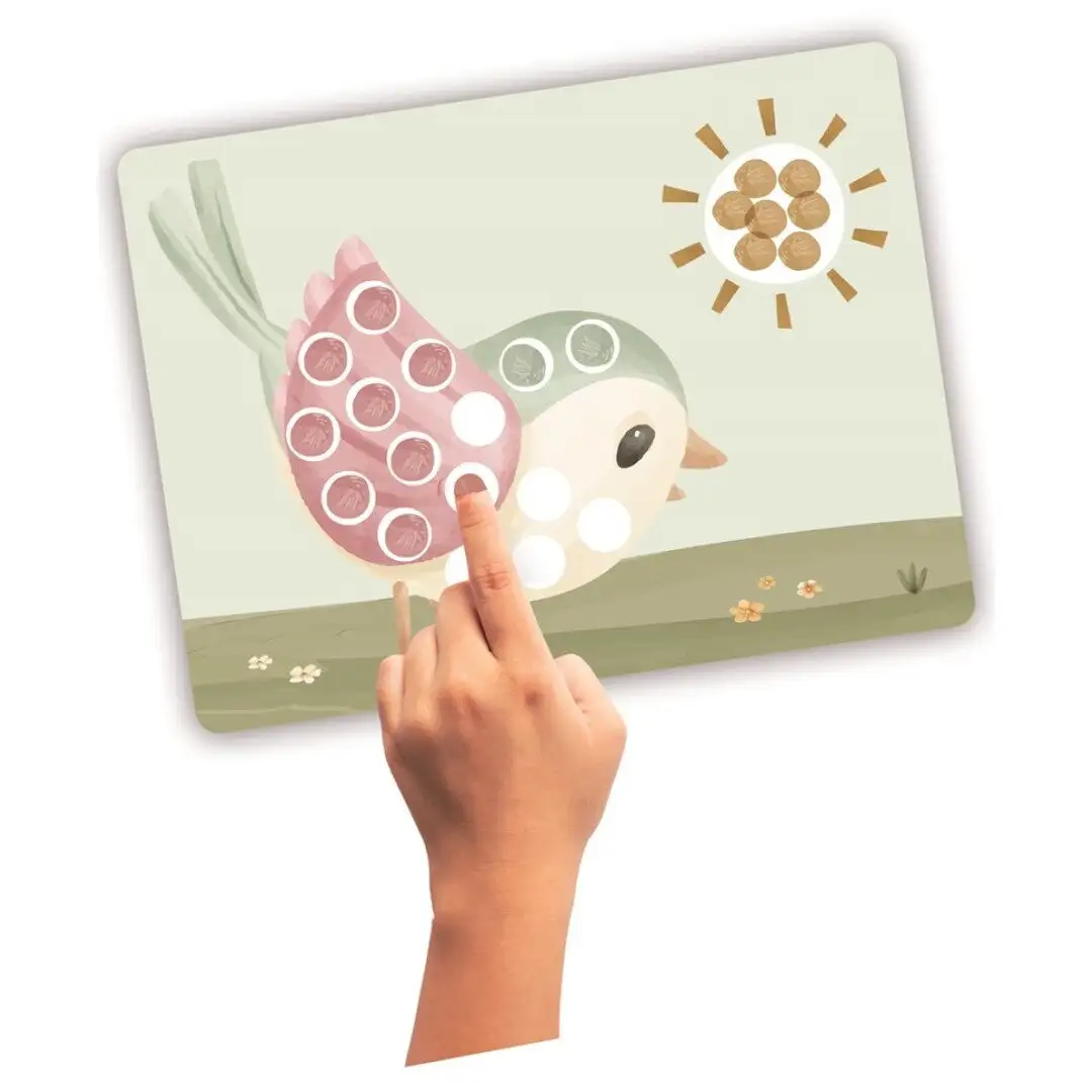 Pintura para dedos de jardín de hadas