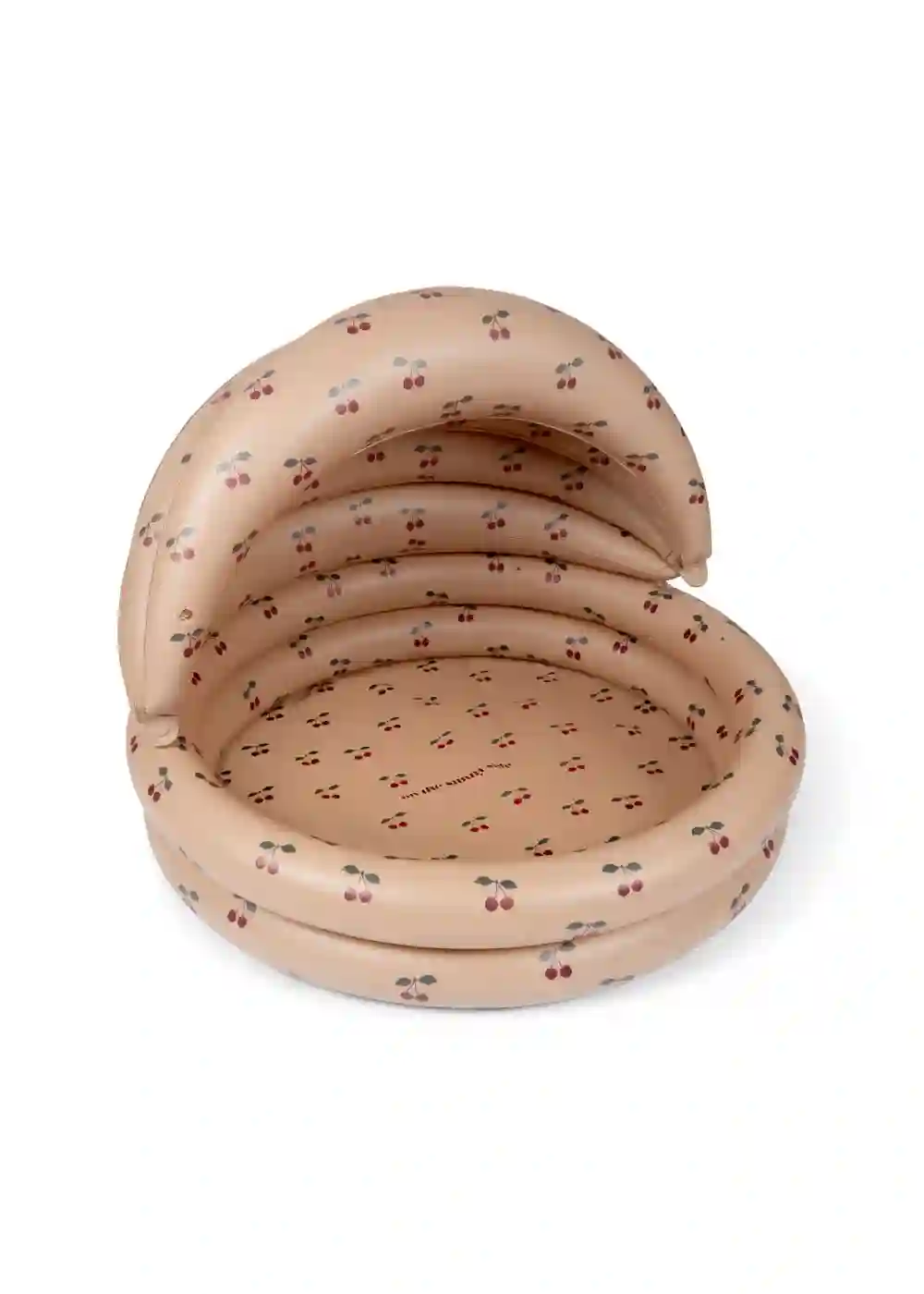 Inflatable pool with hood Cherries