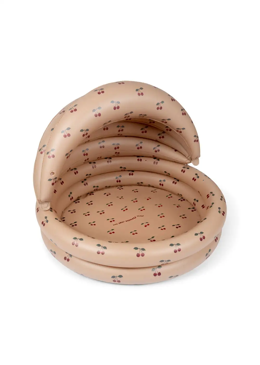 Inflatable pool with hood Cherries