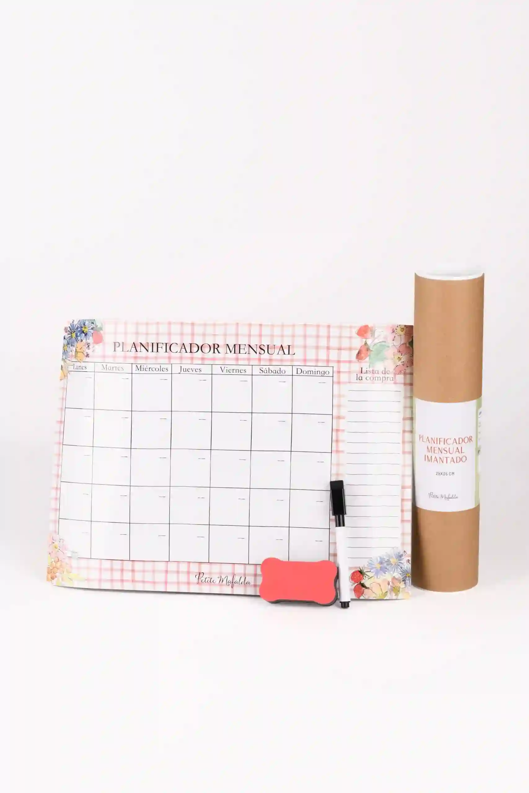 Petite Mafalda monthly fridge planner