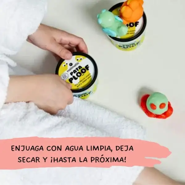 Plastilina de Baño Pataploof Naranja - Imagen 4