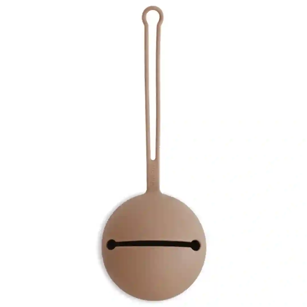 Old pink pacifier holder