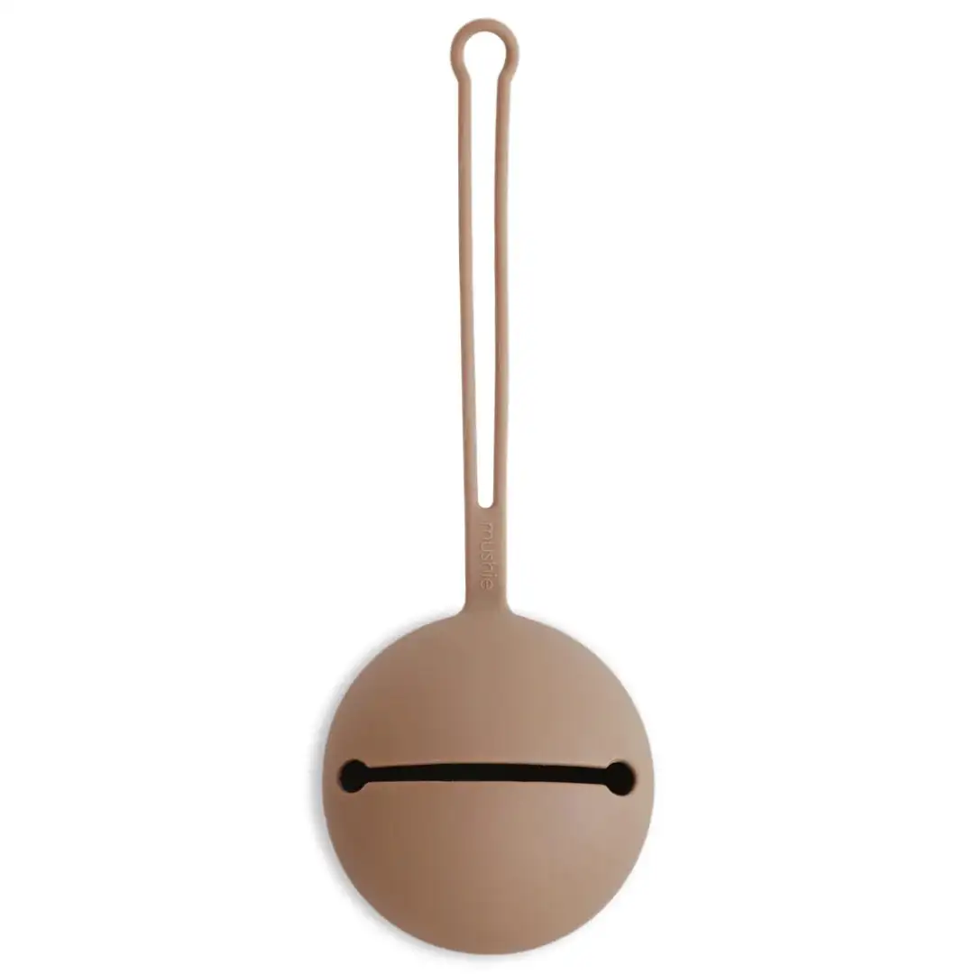 Old pink pacifier holder