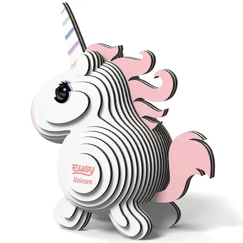 Puzzle Eugy Unicornio Pink - Image 3