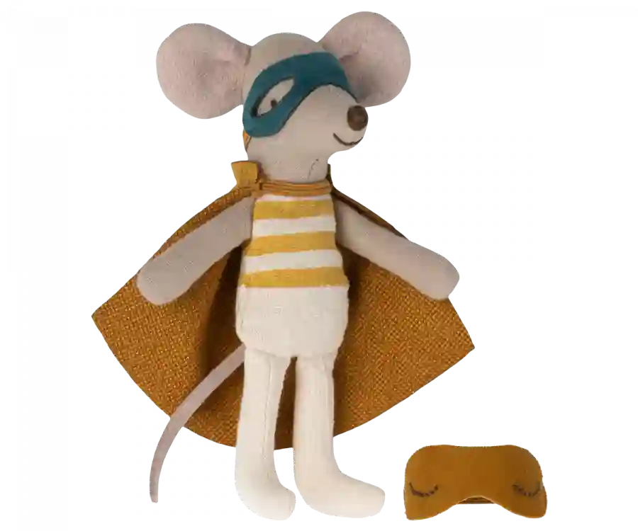 Ratón súper héroe, Hermanito en caja de cerilla