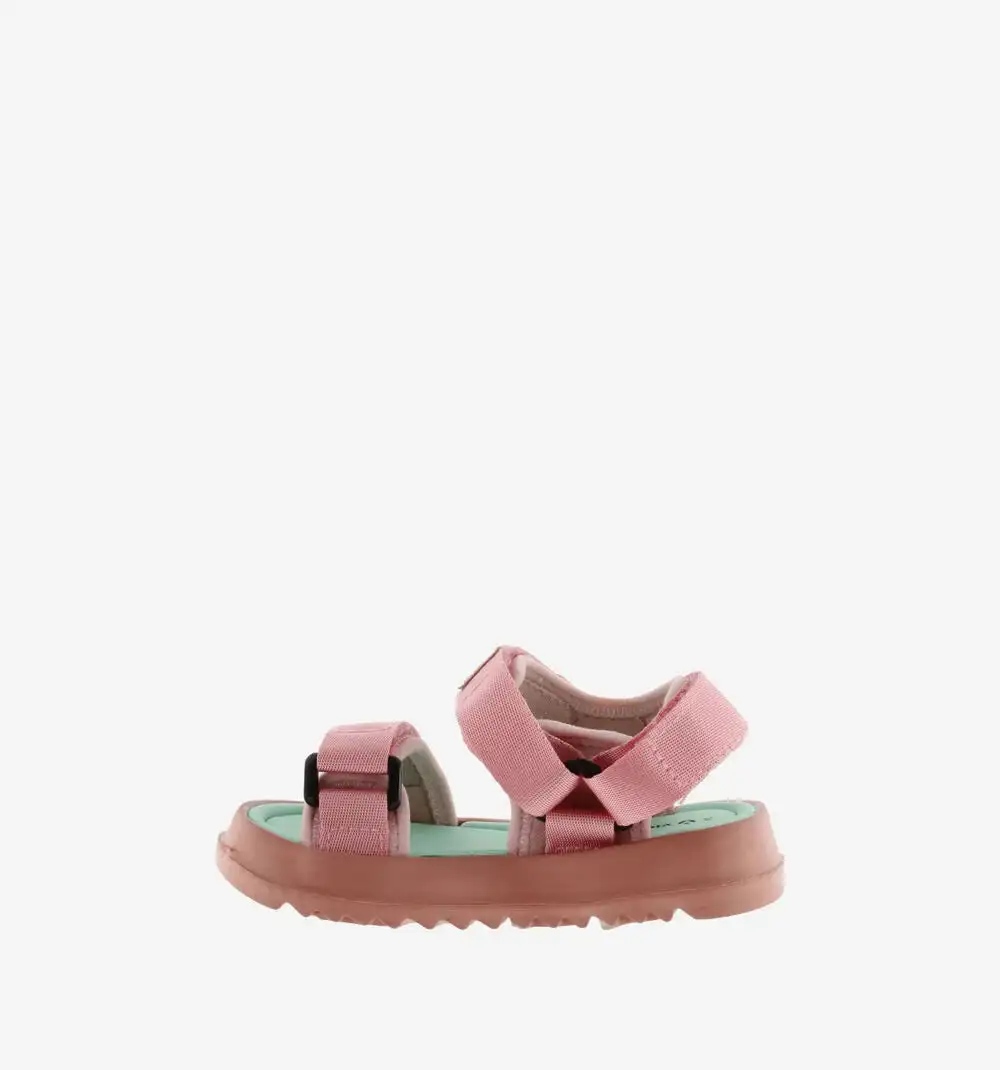 Pink nylon strap sandals - Image 4