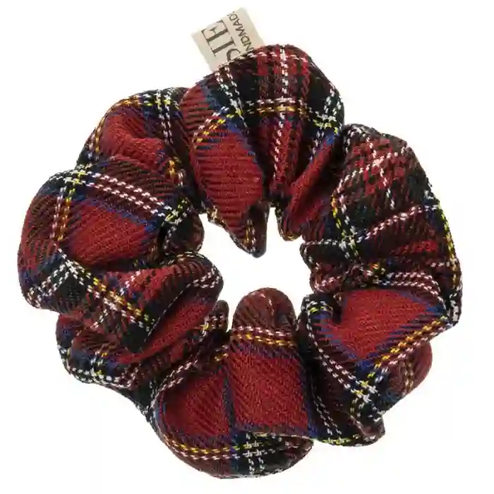 Red Scottish Scrunchie