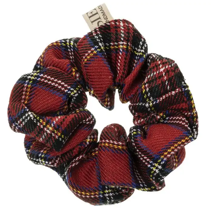 Red Scottish Scrunchie