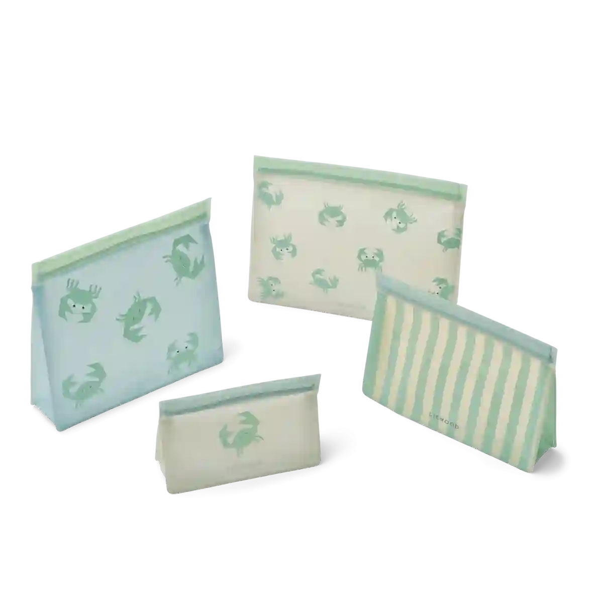 Set of 4 Crab travel bags