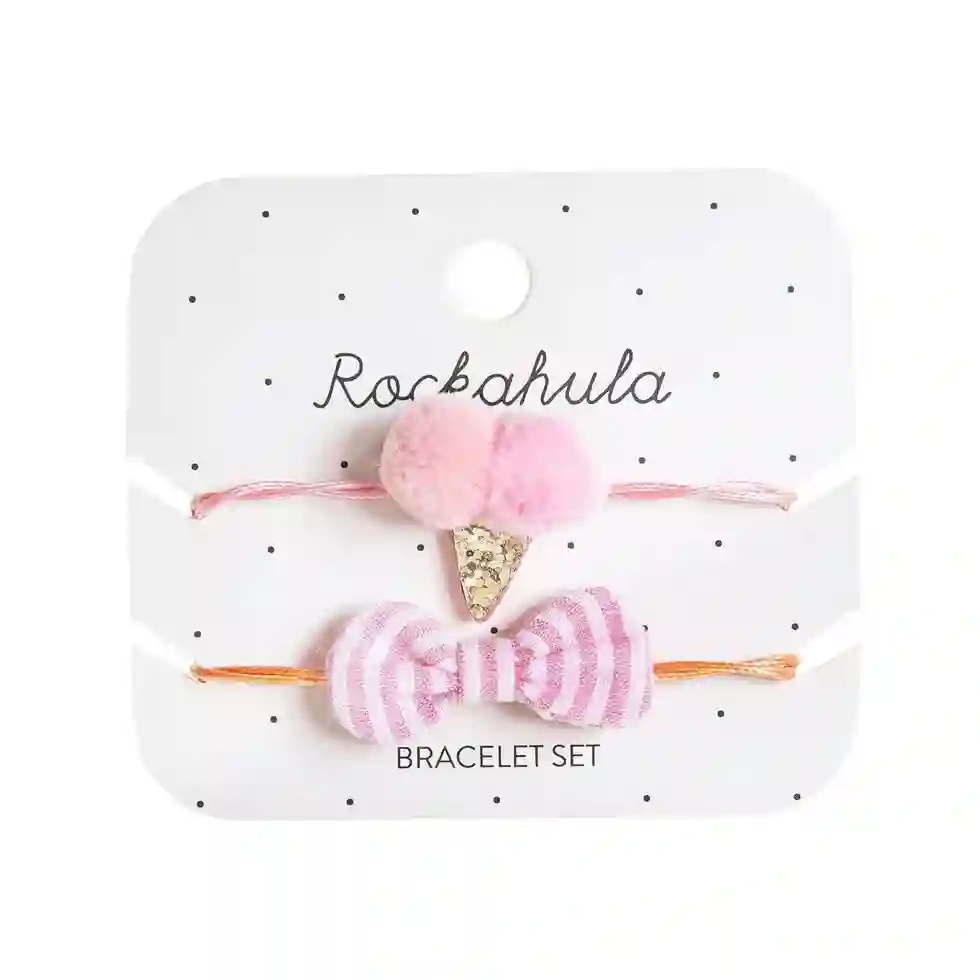 Set de pulseras helados