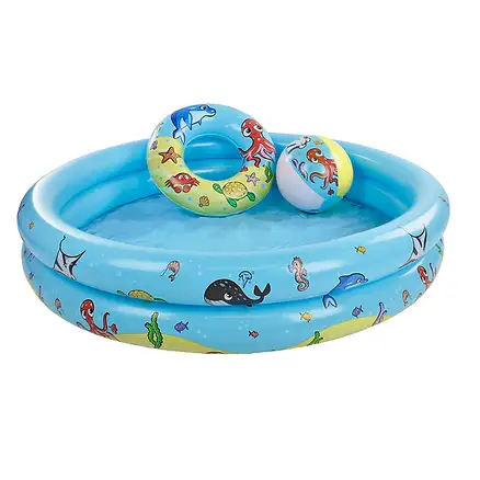 Sea animals pool set