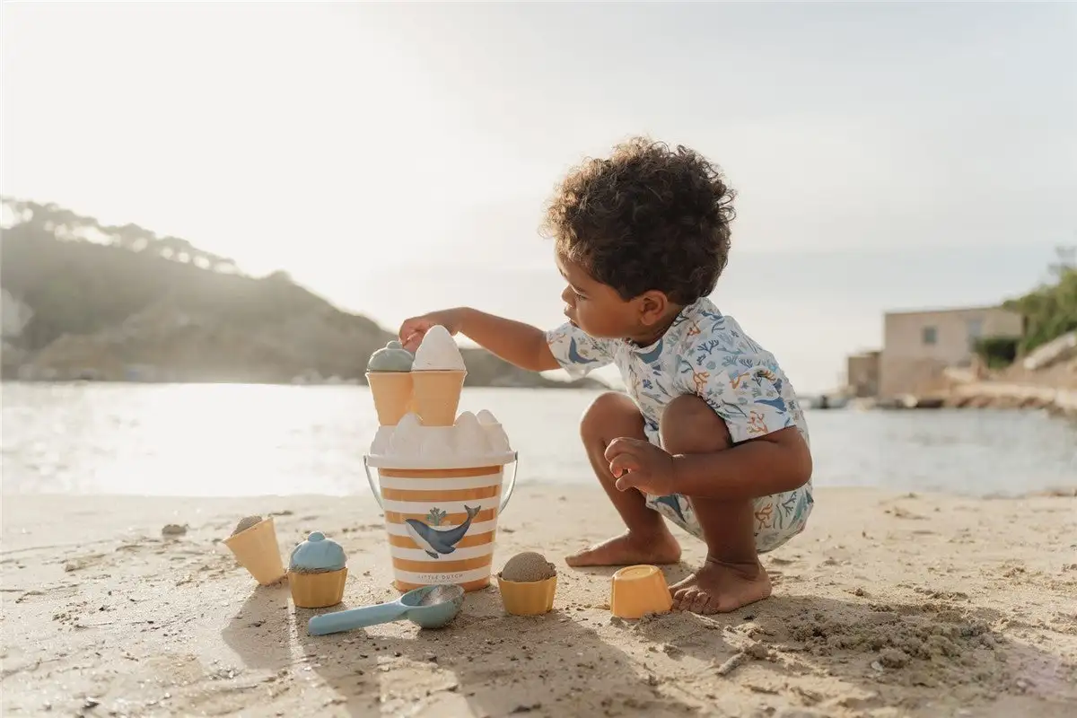 Ocean dream blue ice cream beach set - Image 4