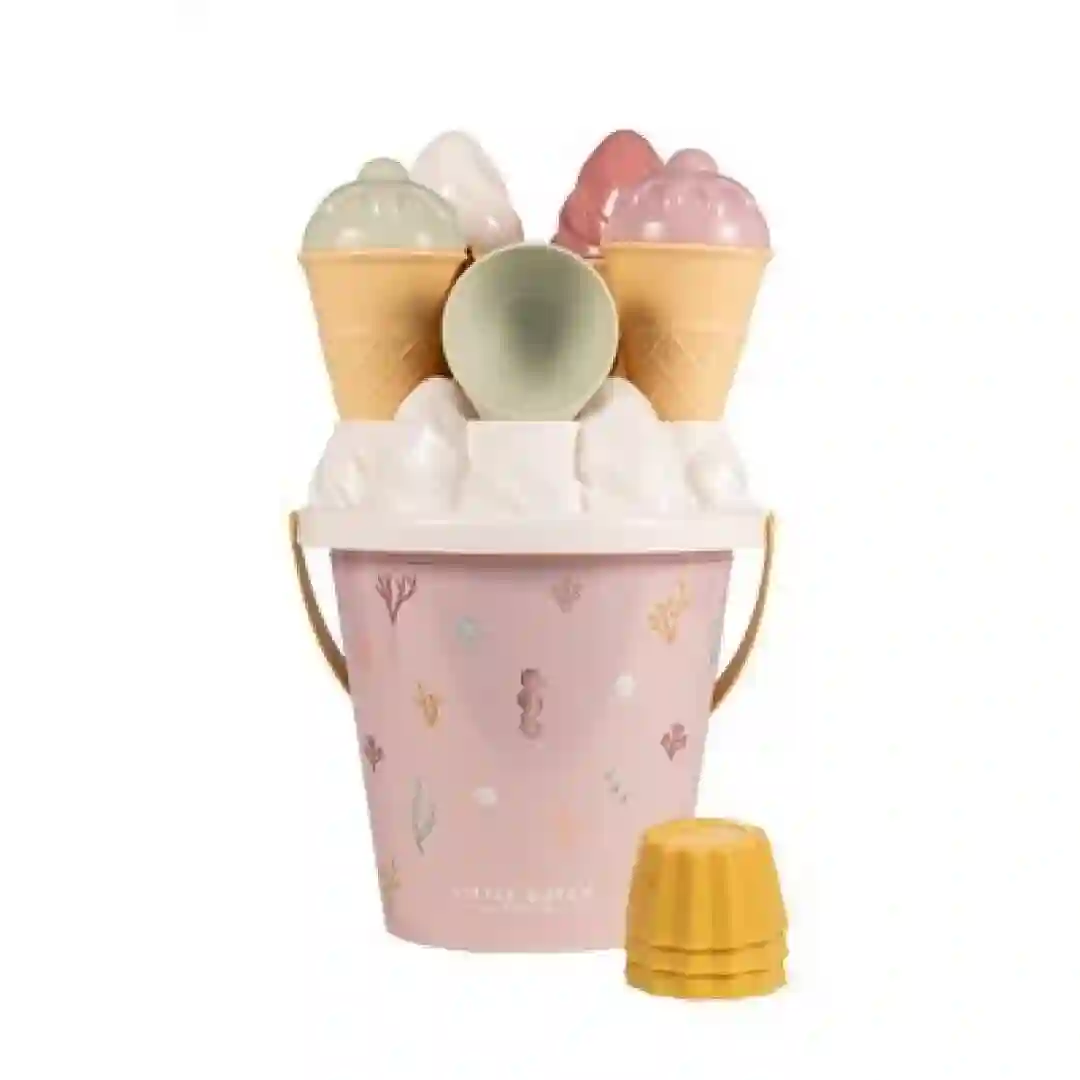 Ocean dream pink ice cream beach set