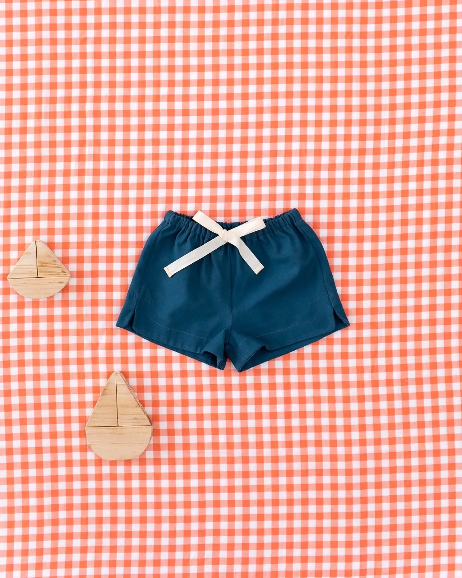 Short Cotton Navy