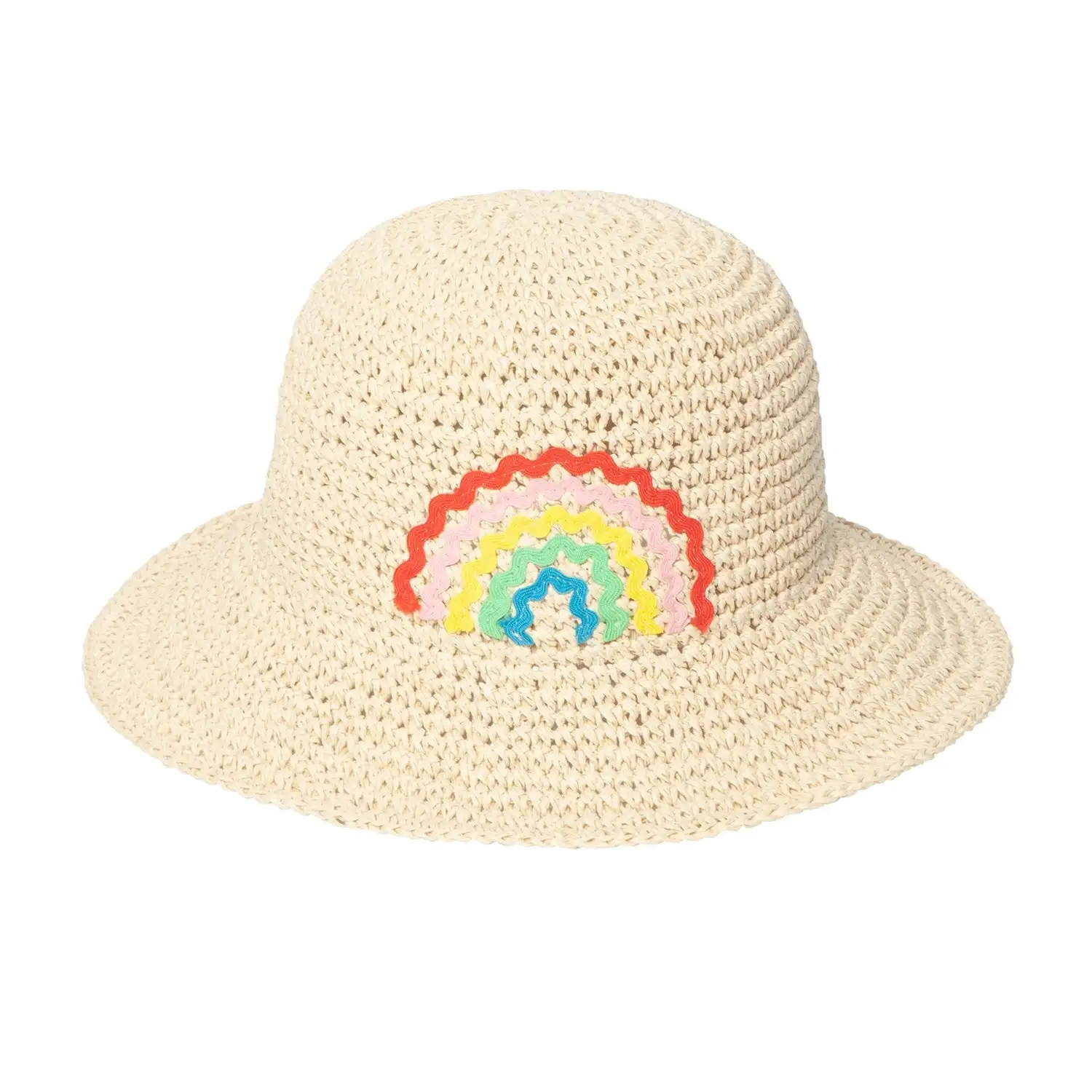 Rainbow Straw Hat