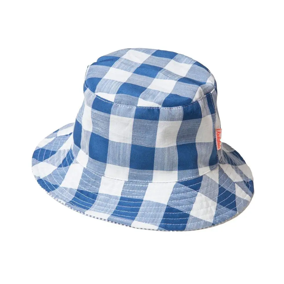 Retro Plaid Fisherman Hat - Image 3