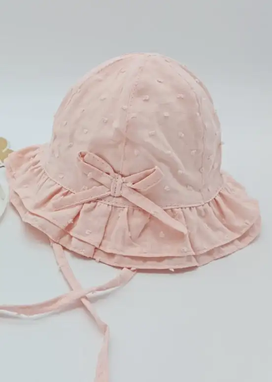 Pink plumetti hat