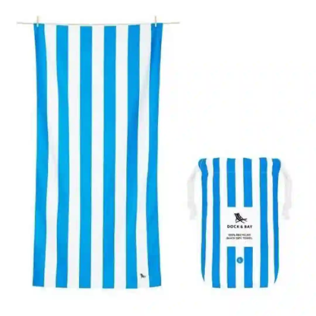 Blue Cabana Towel