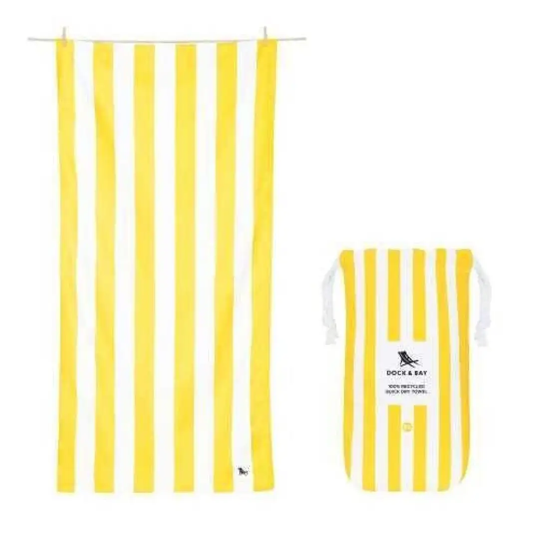 Yellow Boracay Cabana Towel