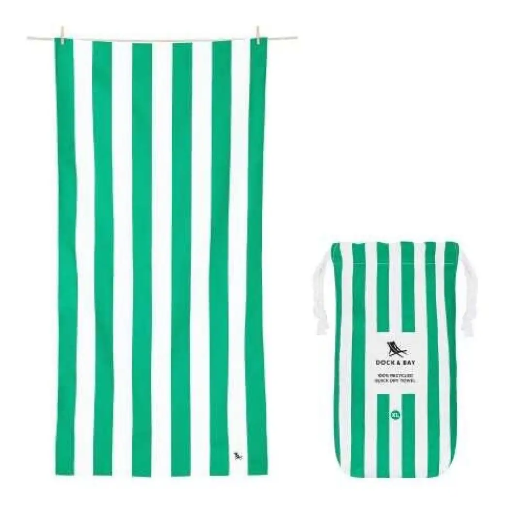 Cabana Cancun green towel
