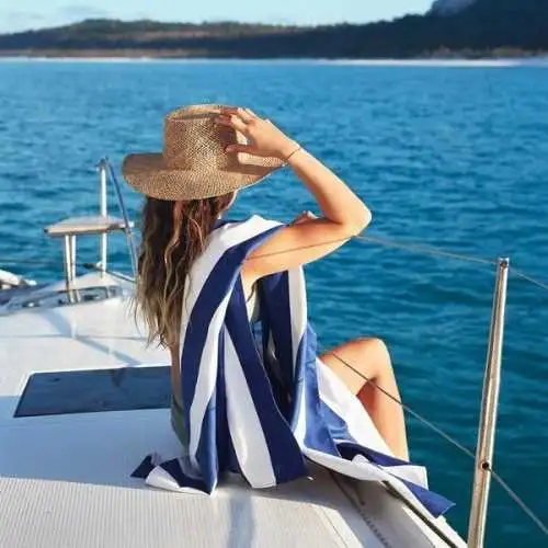 Toalla Cabana navy - Imagen 4