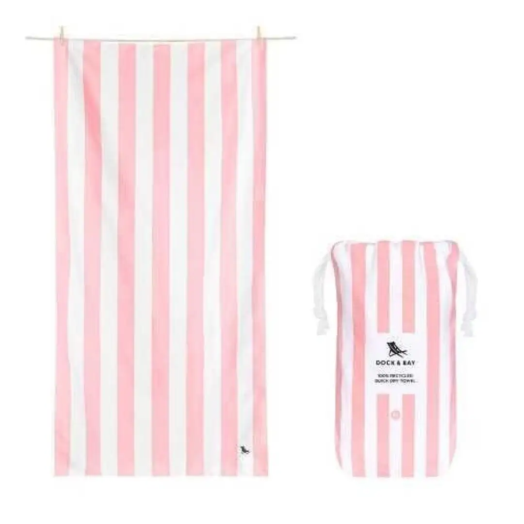 Pastel Pink Cabana Towel