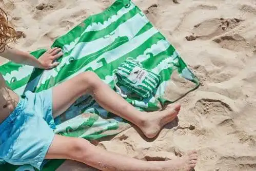 Kids Crocodile Towel - Image 4