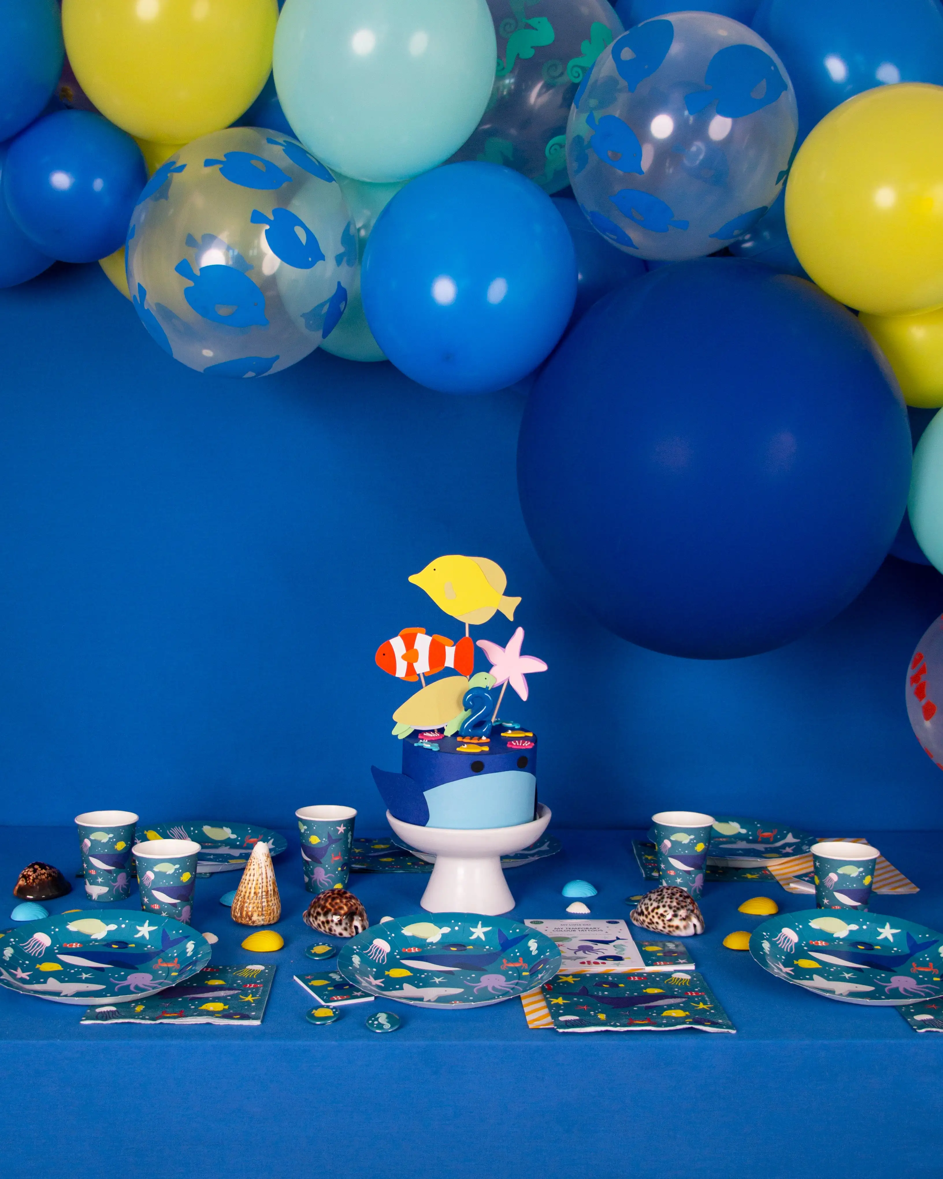 Topper tarta - Océano - Imagen 2