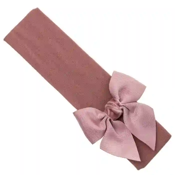 Turbante con lazo Rosa