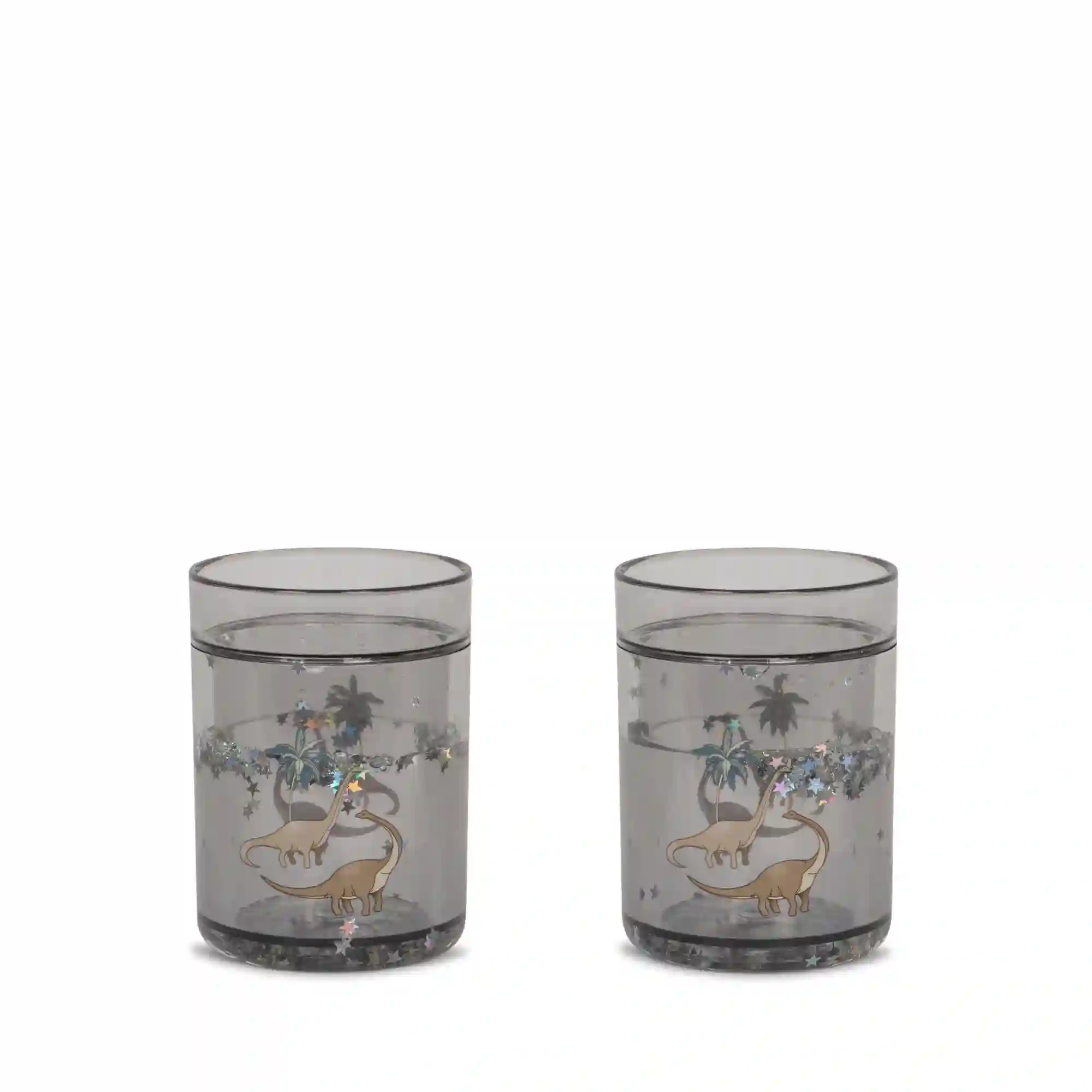 Dinosaur Glitter Cups