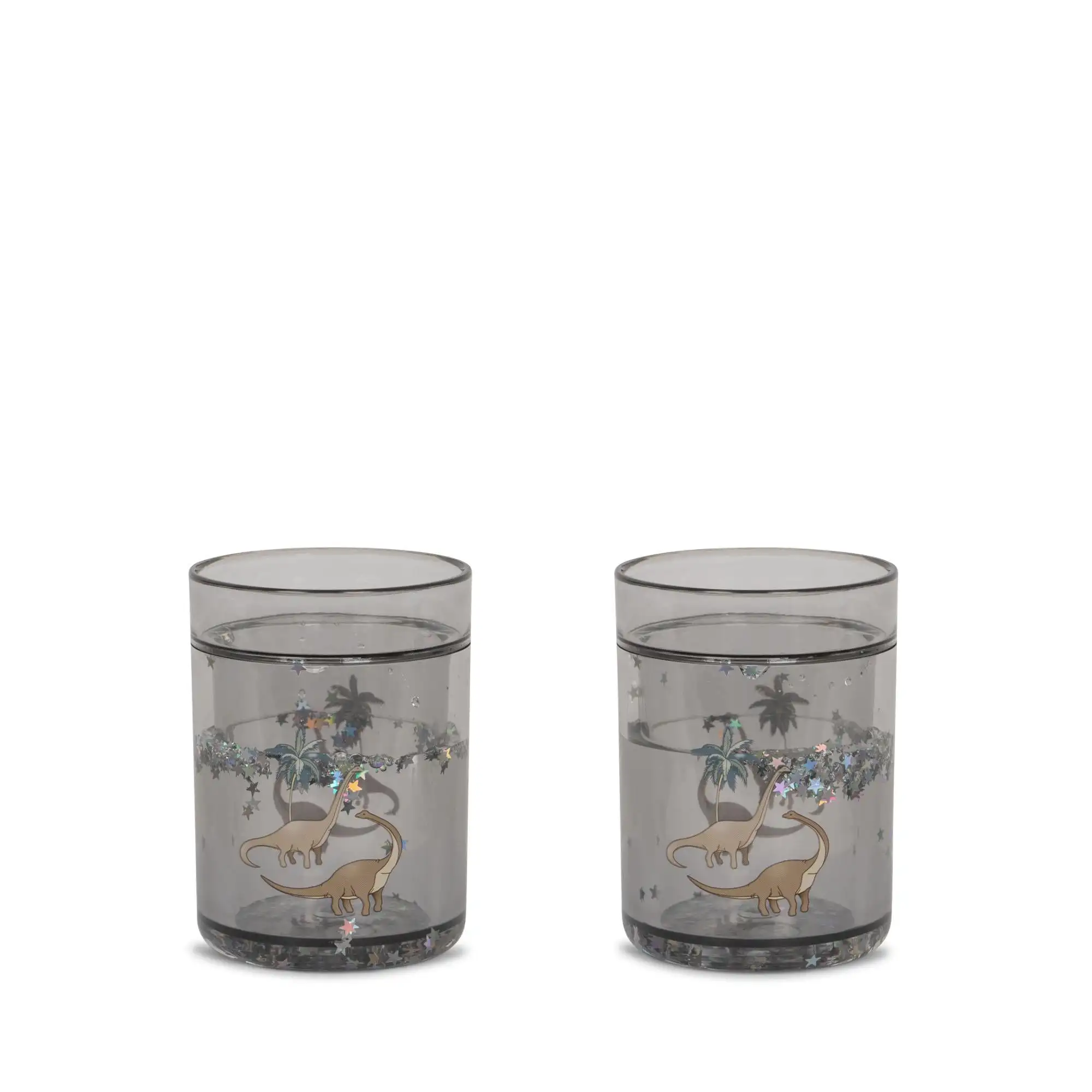 Dinosaur Glitter Cups