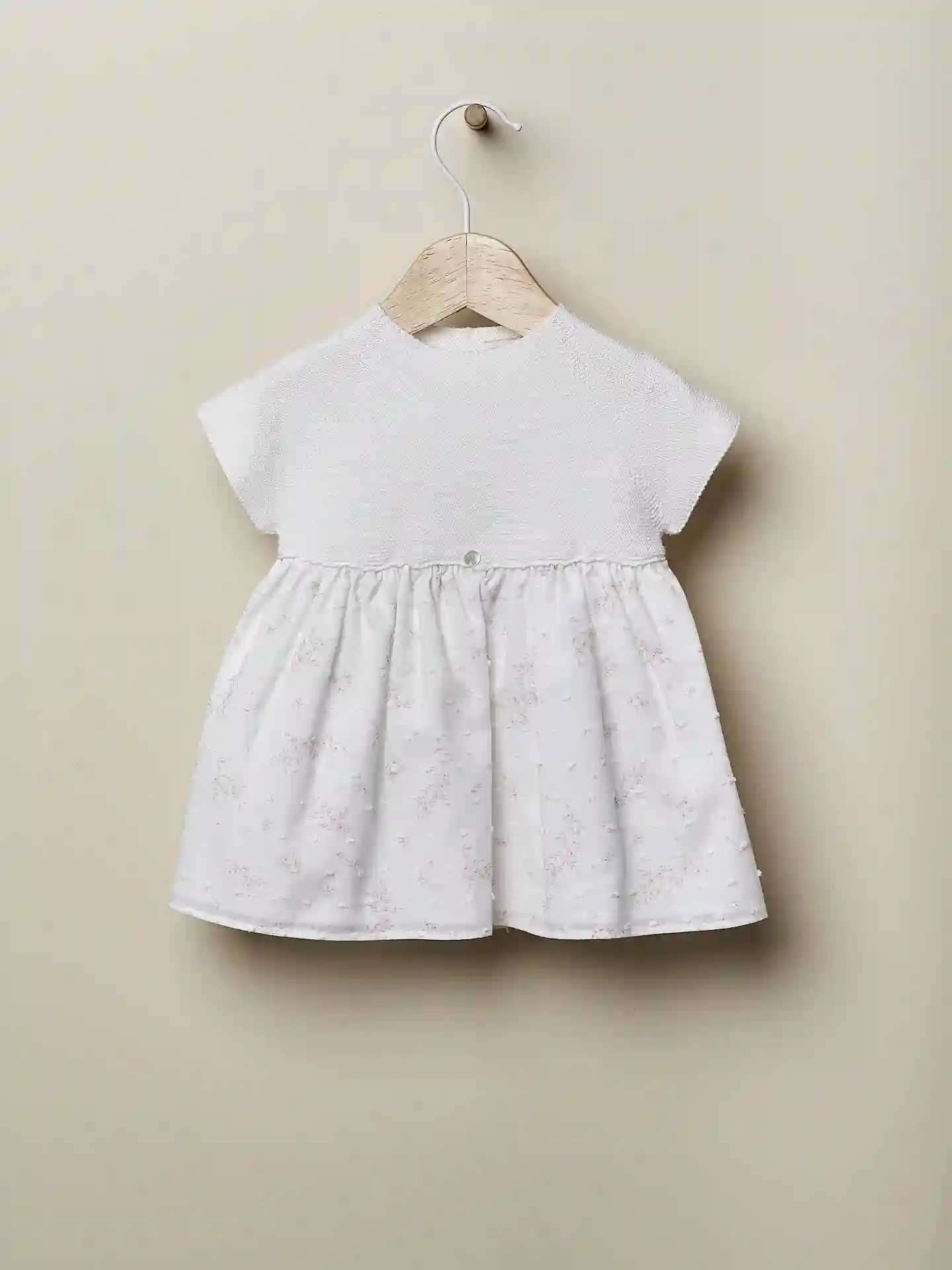 Vestido punto blanco
