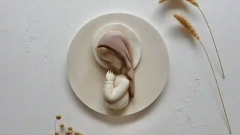 Virgen niña sencilla Talco