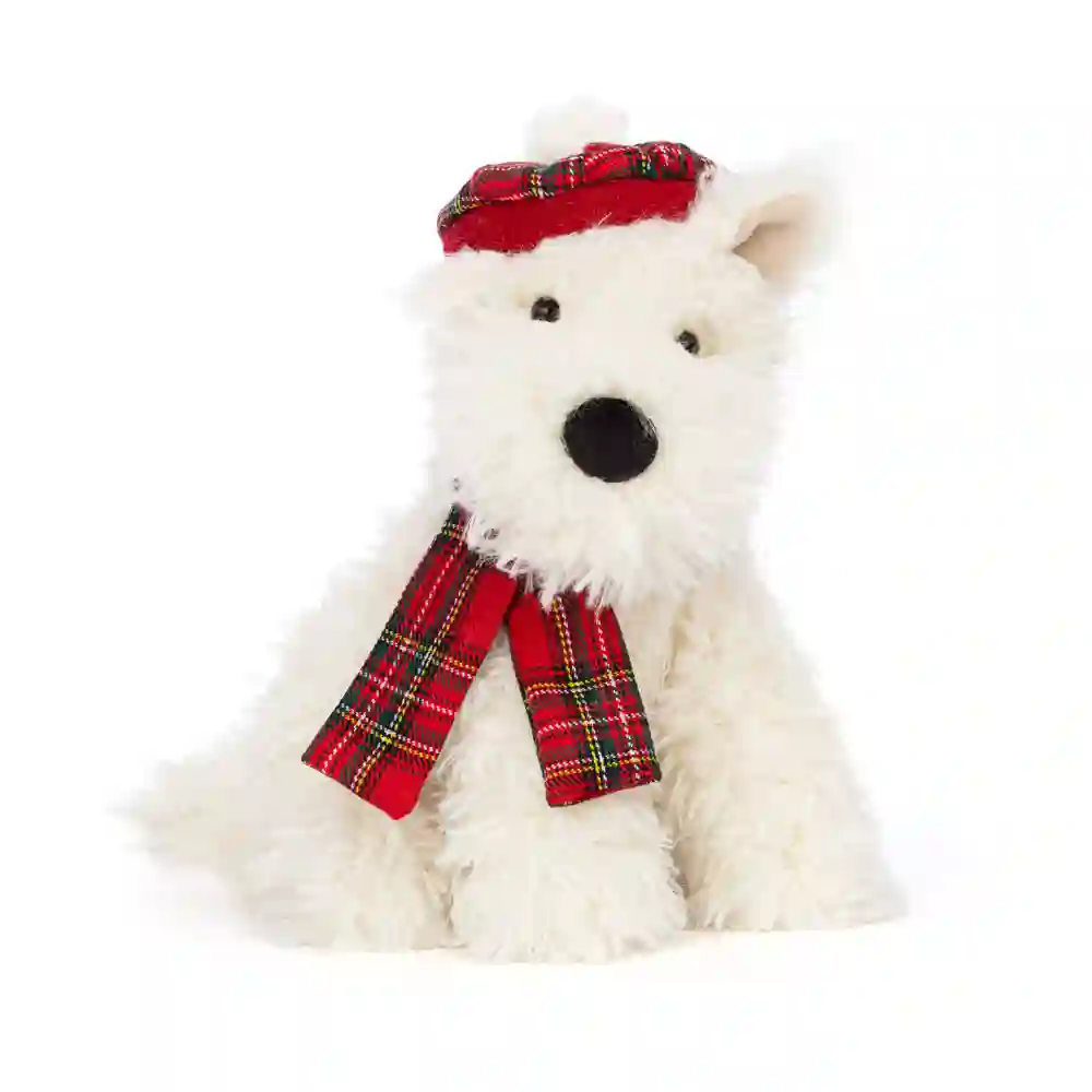 Perro Scottie Munro de invierno