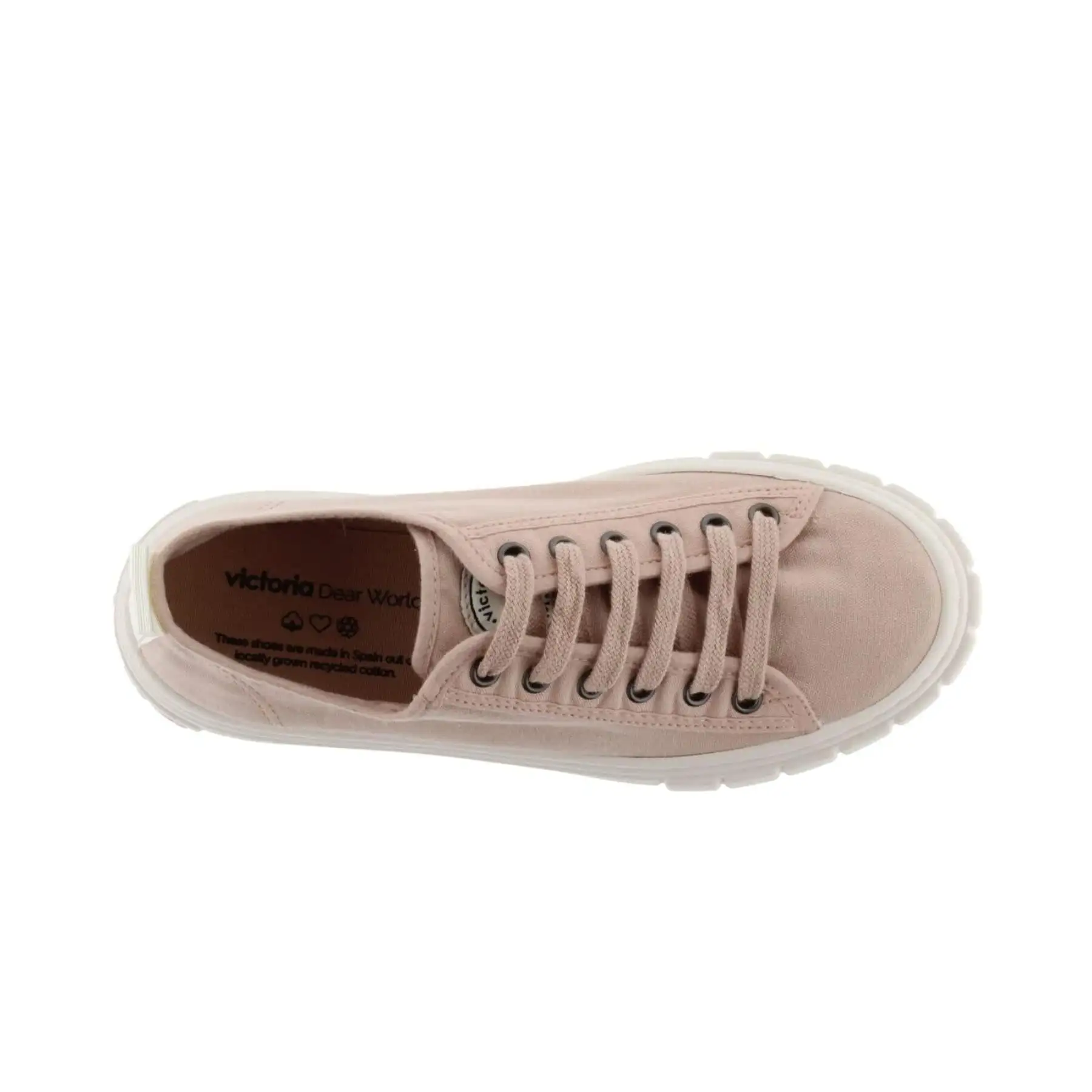 April Pink Canvas Sneakers - Image 2