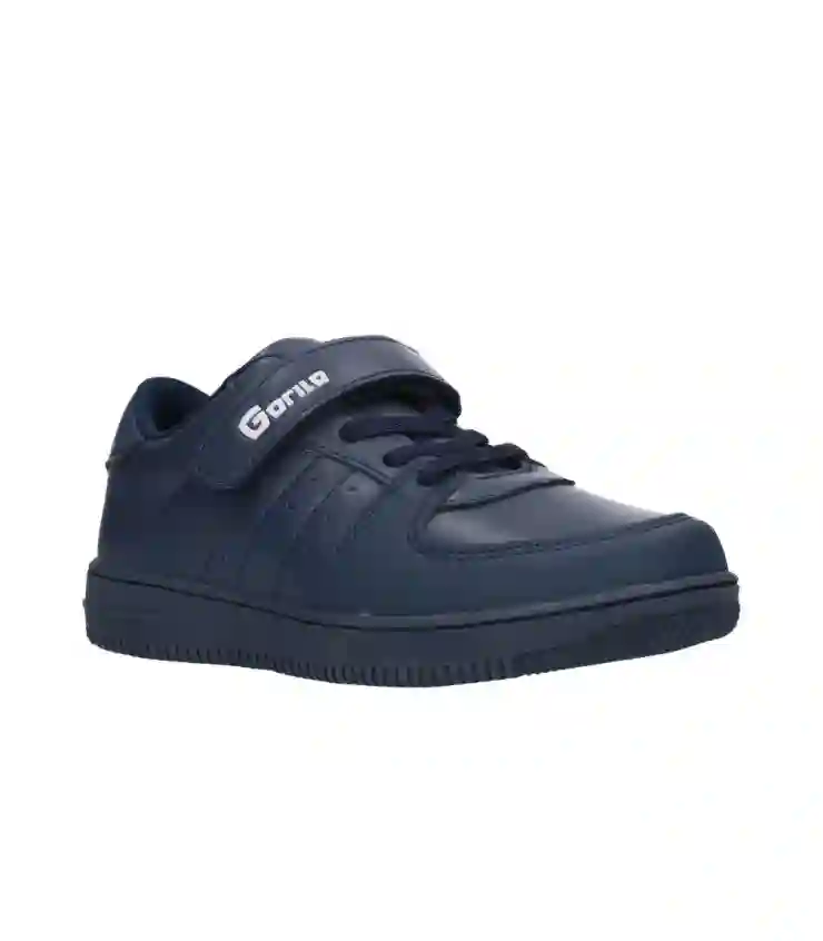 Zapatillas azul con elásticos