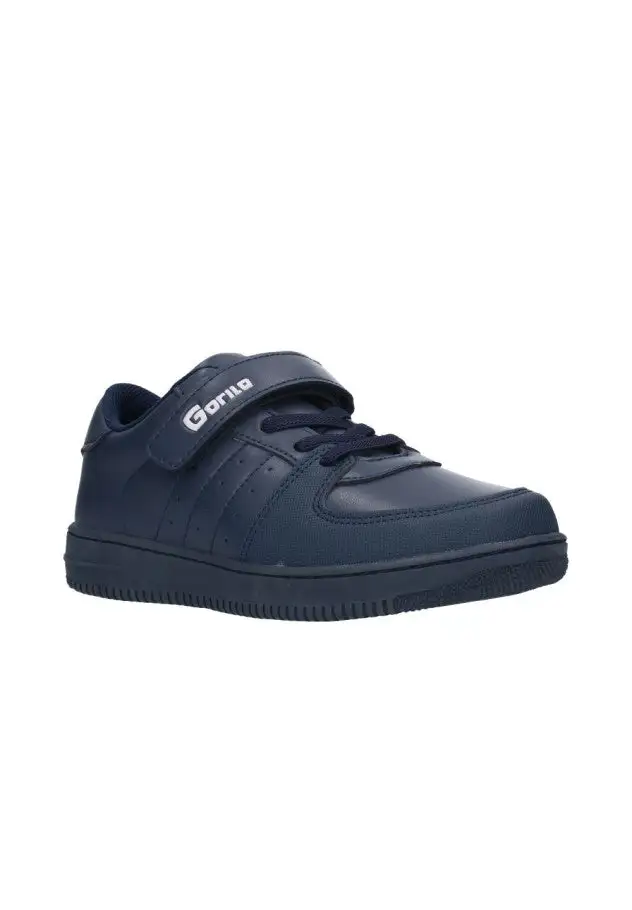Zapatillas azul con elásticos - Imagen 4