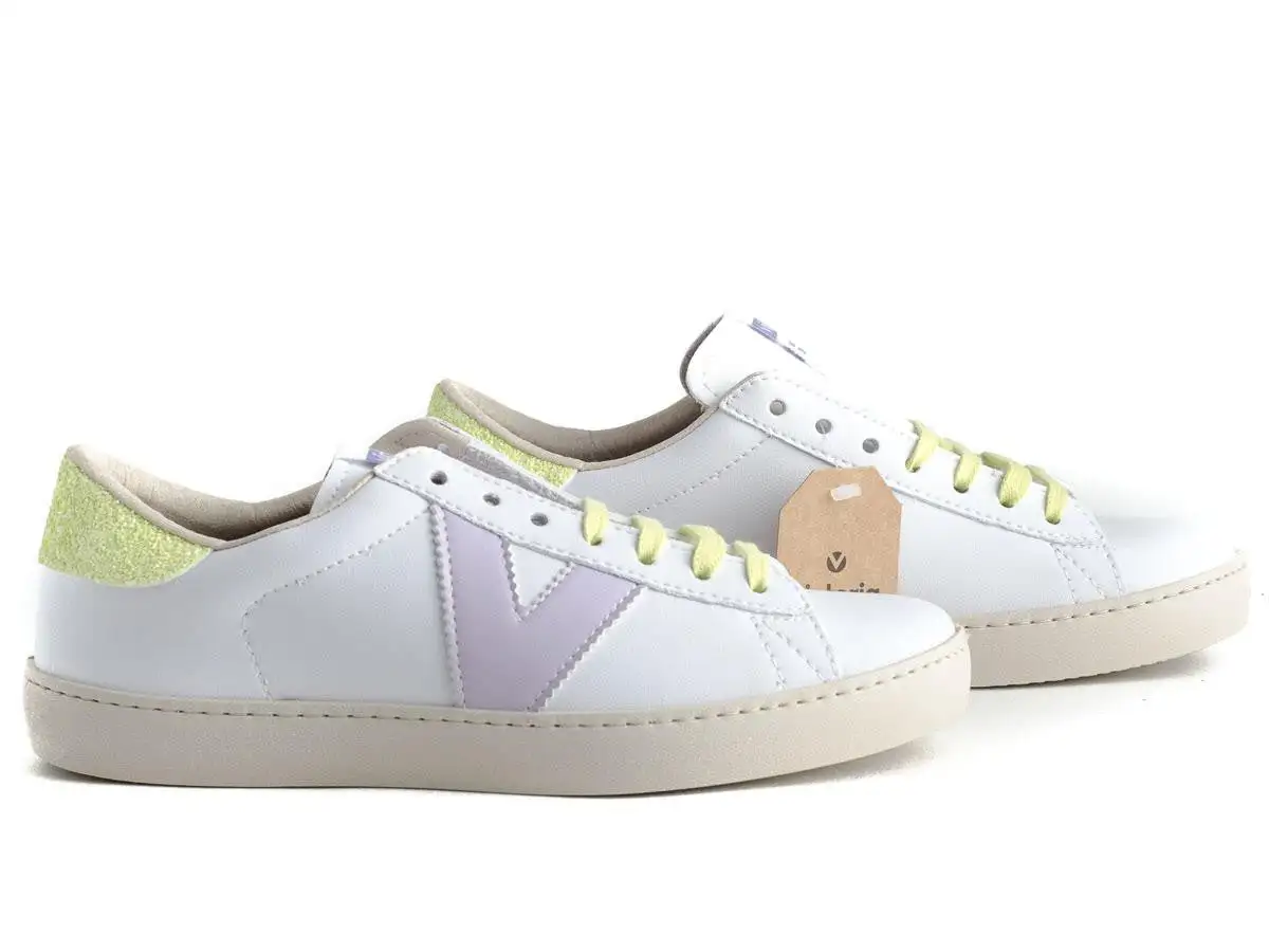 Berlin cycling shoes Yellow and Lilac