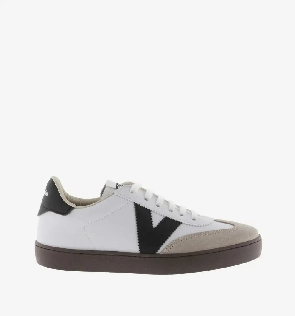 Berlin cycling shoes with white leather effect - Image 2