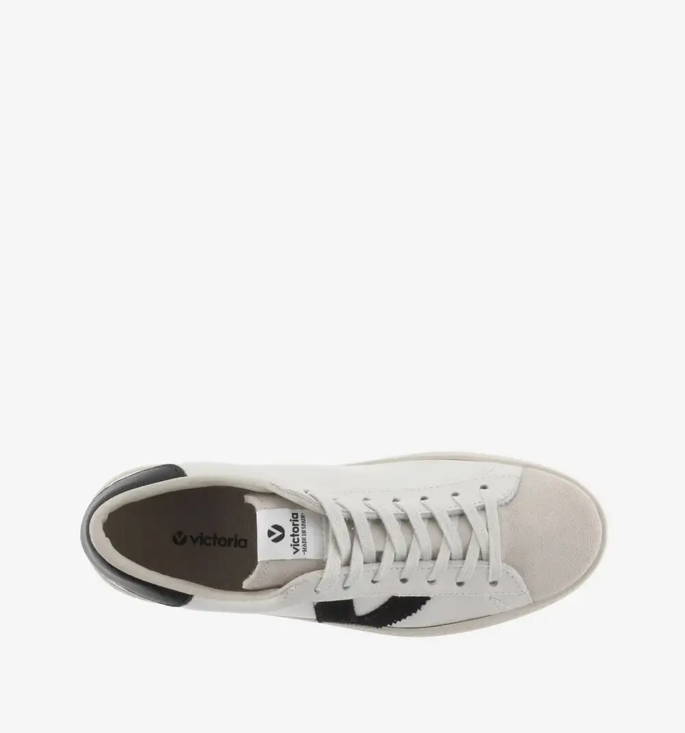 Berlin leather and black suede sneakers - Image 2