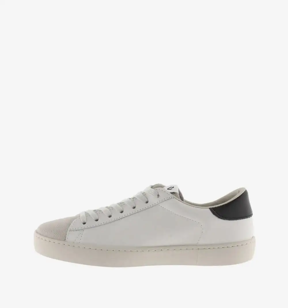 Berlin leather and black suede sneakers - Image 3